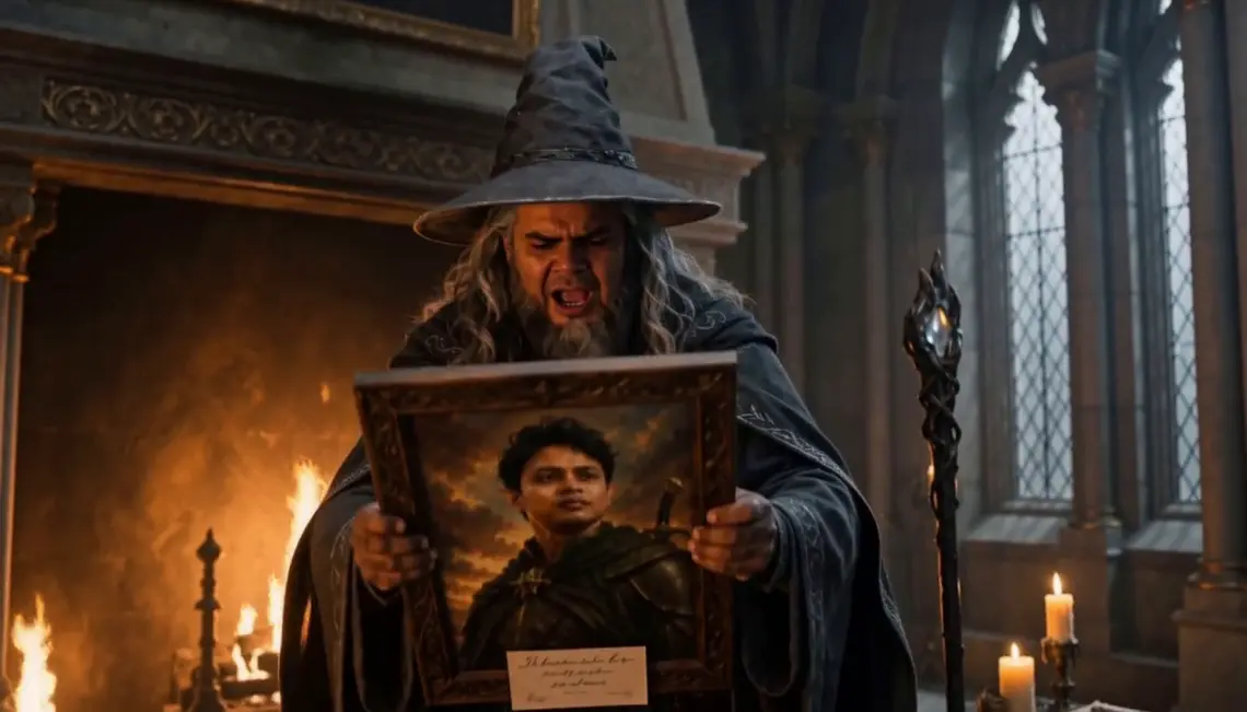 Aldrec presents a framed portrait of the perfect candidate